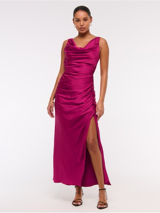 Abercrombie & Fitch Dresses & Skirts - NWT Abercrombie & Fitch “ Cowl Neck Draped Maxi Dress” Medium